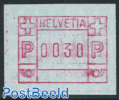 Automat stamp 1v (face value may vary)