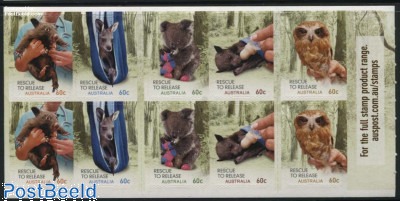 Wildlife protection foil booklet