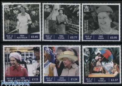 Elizabeth Sapphire Anniversary 6v