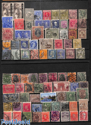 Lot classic stamps with Perfs. See 3 pictures