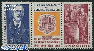 Charles de Gaulle 2v+tab [:T:]