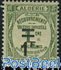 1F on 1c, Postage Due, Stamp out of set