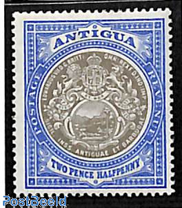 2.5p, WM Crown-CC, Stamp out of set