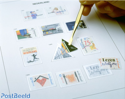 Luxe stamp album content Netherlands IV 1990-1999