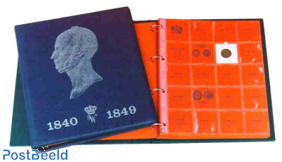 Willem 2 luxe album + slip case blue