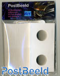 25 Coin holders self-adhesive 22.5mm