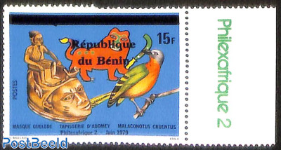 Masque Guelede, overprint
