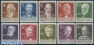 Famous persons 10v