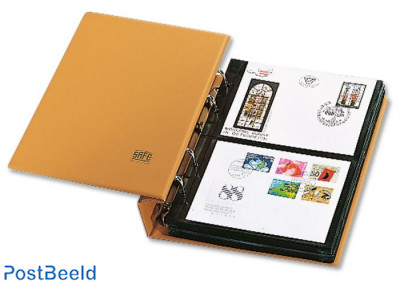 Compact album FDC (170x115mm.) brown padded