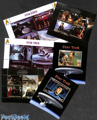 Lot Cinderella blocks Star Wars & Star Trek 