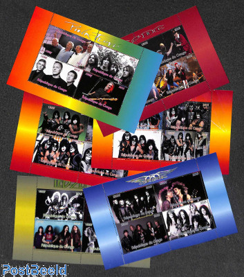 Lot Cinderella blocks Populair rockbands