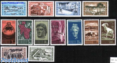 Definitives, tourism 13v
