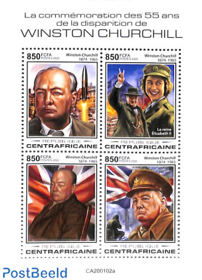 Winston Churchill 4v m/s