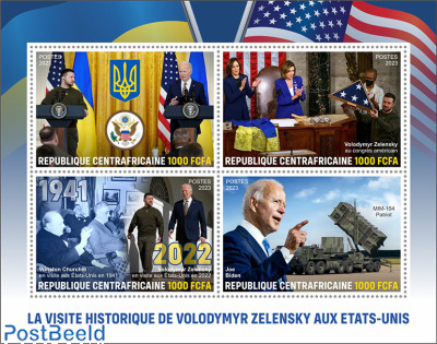 Volodymyr Zelenskyy visits United States