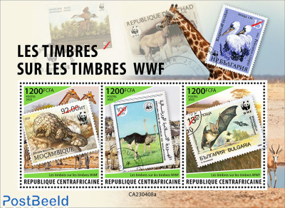 Stamps on stamps WWF
