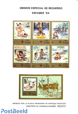 Special sheet Espamer 85
