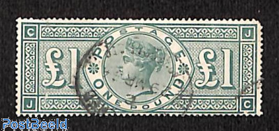 1 pound, short corner upper right