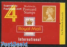 Definitives booklet, 4x35p