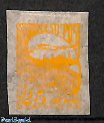 Estonia 1924 25 Marka Ship Definitive Stamp