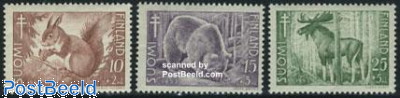 Anti tuberculosis, animals 3v