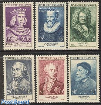 Famous persons 6v
