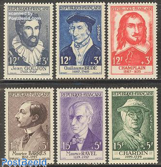 Famous persons 6v