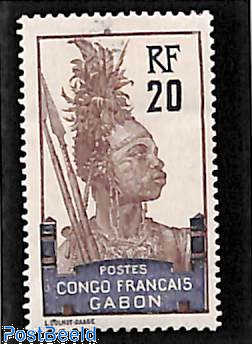 20c, stamp out of set