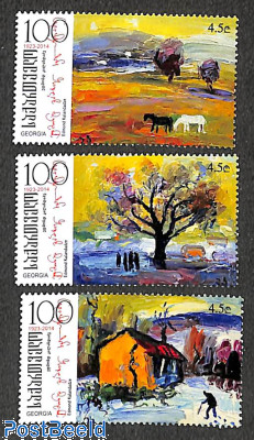 E. Kalandadze paintings 3v