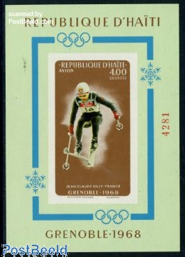 Skieur : Broche De Veste ( Pins) en Argent 925 - Ski Alpin -slalom