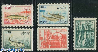 Iran 1954 Fishing Industry Set