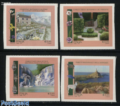 Parks & Gardens 4v s-a