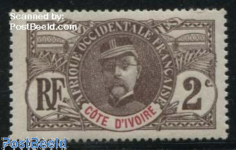 2c, Stamp out of set
