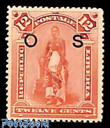 12c, On Service, Stamp out of set