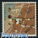 2.50P, Badminton, Stamp out of set