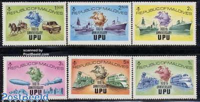 UPU Centenary 6v