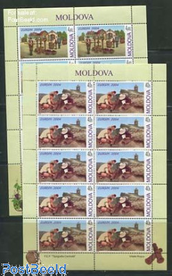 Europa 2 minisheets