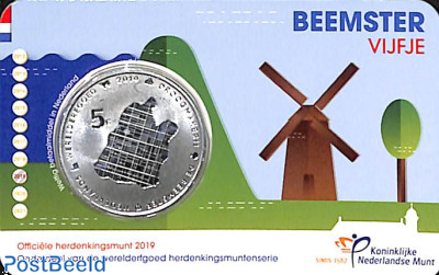 5 Euro, coincard, Beemster