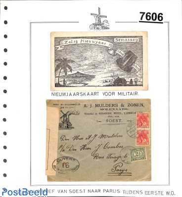 Page from a Mill collection