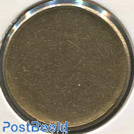 Empty planchet for 5 Gulden-coin, Edge inscription only.