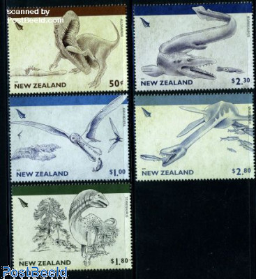 Ancient reptiles 5v
