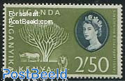 2.5Sh, Stamp out of set