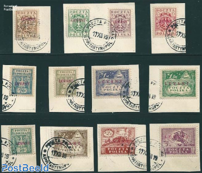 Levant post 12v, with cert. Petriuk