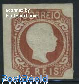 Portugal 1856 5 Reis Red-brown King Pedro V (Afinsa Type II)