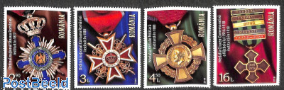 Decorations from World War I 4v