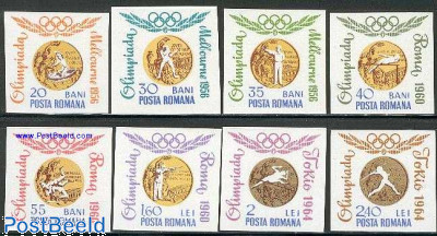 Olympic winners 8v imperforated