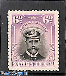 Rhodesia Southern 1924 King George V Admiral Issue