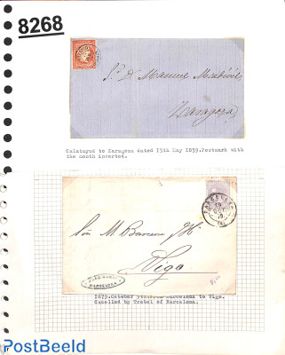 Classic Spain, 2 covers with description