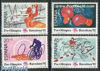 Olympic Games Barcelona 1992 4v