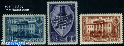 Chess games Moscow 3v