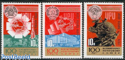 U.P.U. centenary 3v